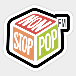 Non Stop Pop FM Radio Sticker